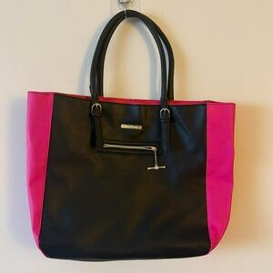 Juicy Couture black and pink large tote bag new without tags